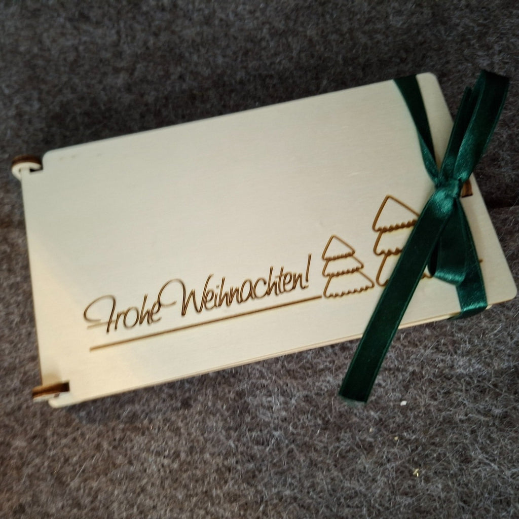 Geschenkbox Holz mit Gravur