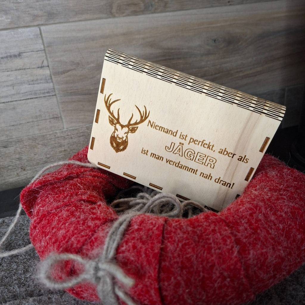 Geschenkbox Holz mit Gravur