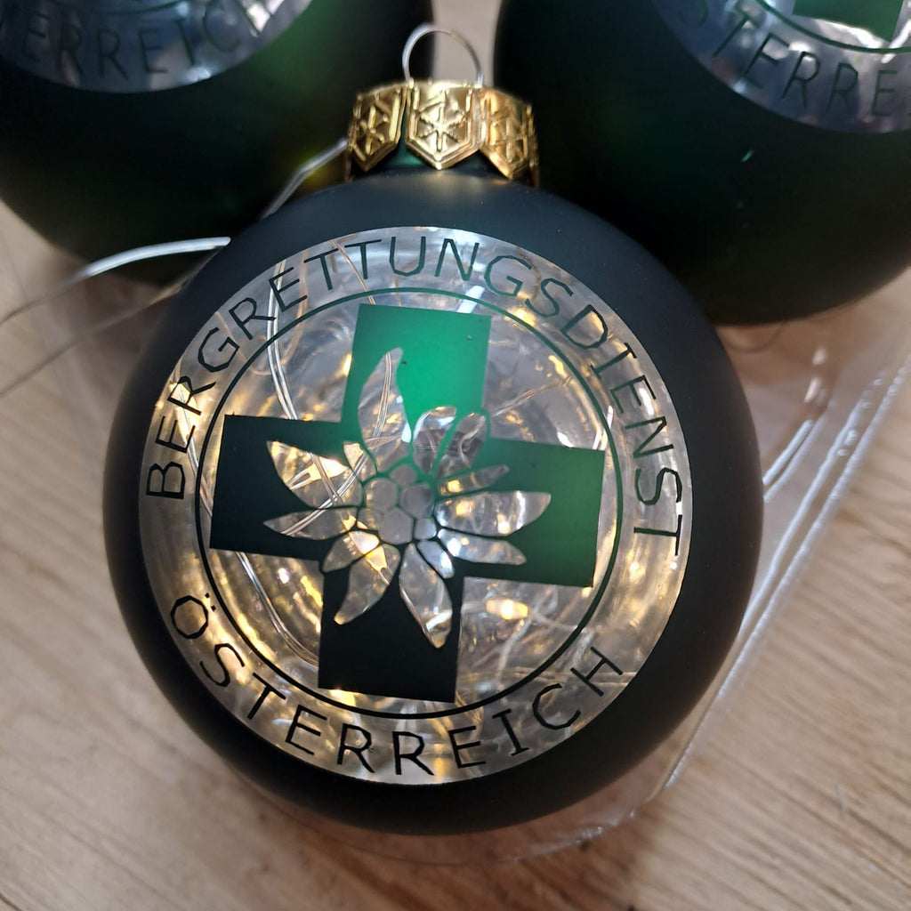 Personalisierte Christbaumkugeln