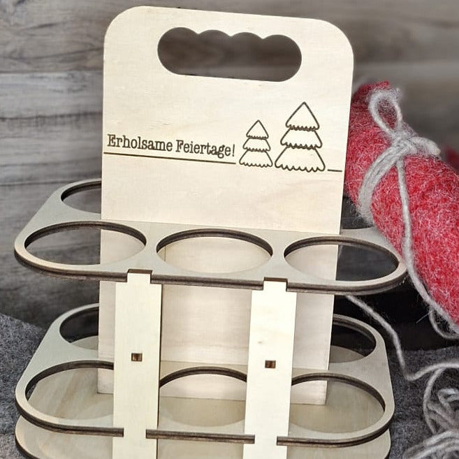 Biertragerl aus Holz