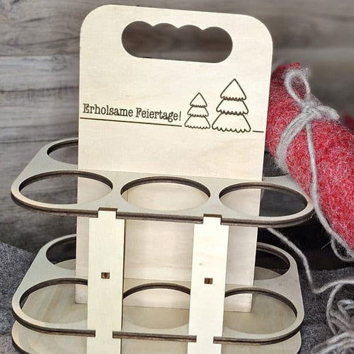 Biertragerl aus Holz